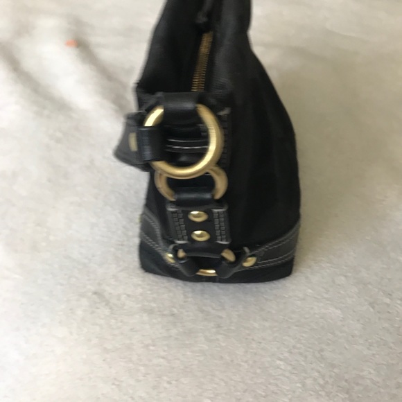 SOLD Coach bag (Fabric and leather ) - Picture 3 of 7